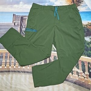 REI Green Hiking Cargo Pants Size 16